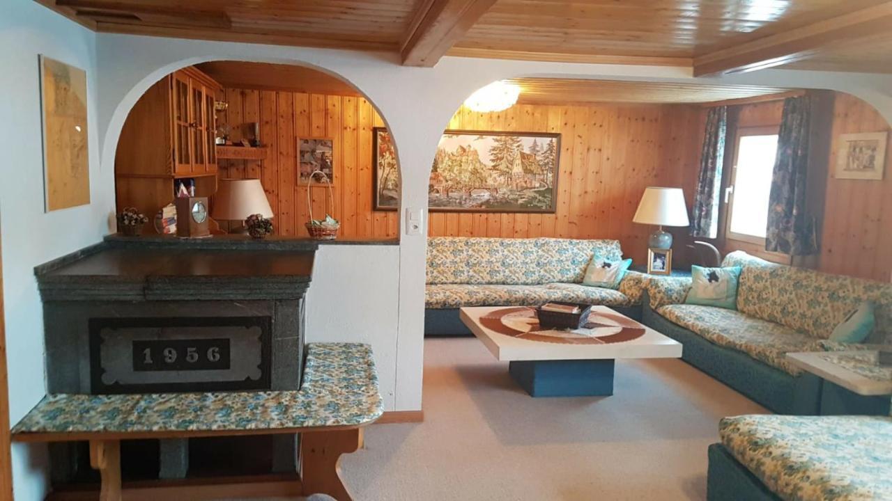 Walser Chalet Casa Paterna ดิเซนทิส ภายนอก รูปภาพ